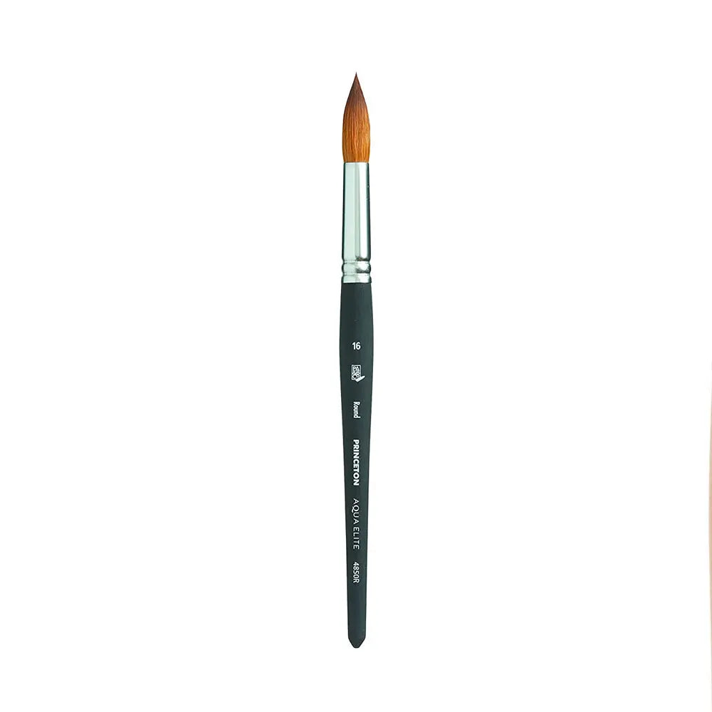 Princeton Aqua Elite Synthetic Kolinsky Brush 4850 Series For Watercolour Paintings Princeton